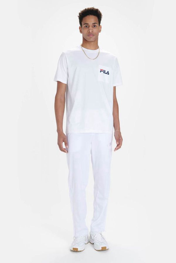 Camisetas Fila Homem Branco - Fila Curtis Pocket Loja Online Portugal,QNRC-57123